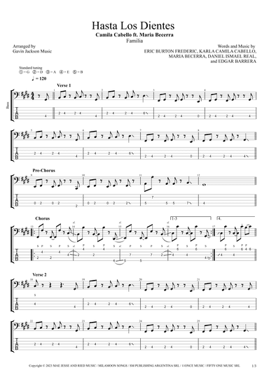 Hasta Los Dientes (feat. Maria Becerra) (arr. Gavin Jackson Music)