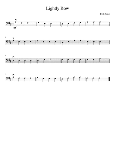 Lightly Row (arr. Yuri Braga)