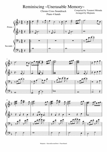 Kaisou Kesenai Omoi (arr. Mopianic)