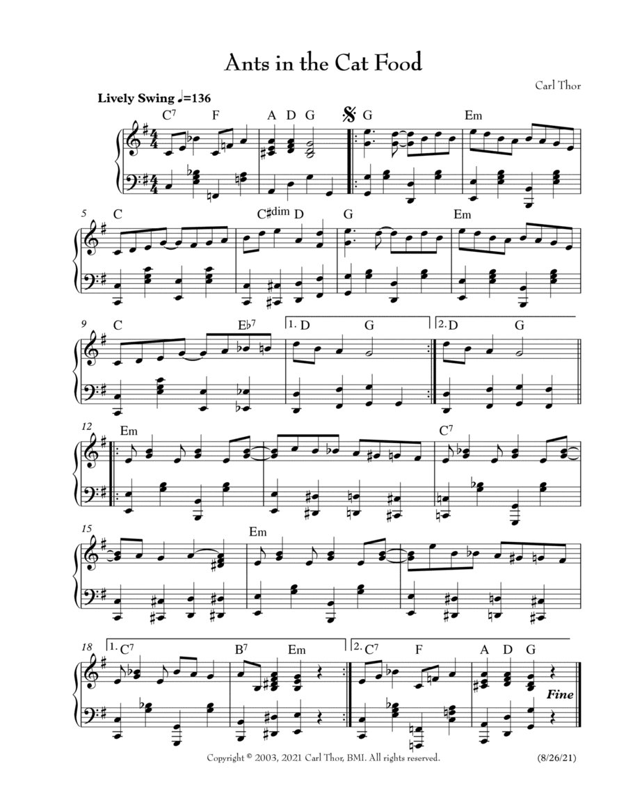 Ants in the Cat Food