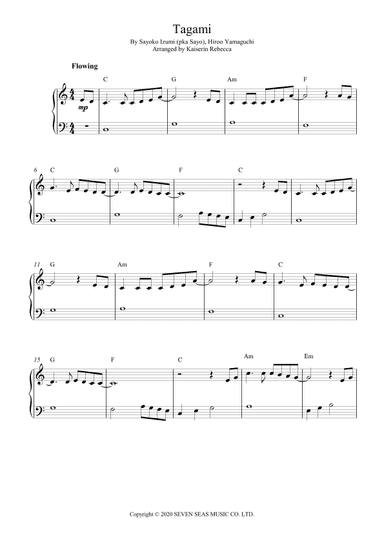 Tagami (arr. Kaiserin Rebecca)