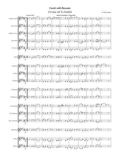 Christmas Carols with Descants (arr. Chris Gorman)
