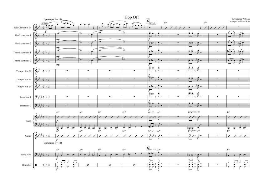 Hop Off (arr. Peter Stöve)