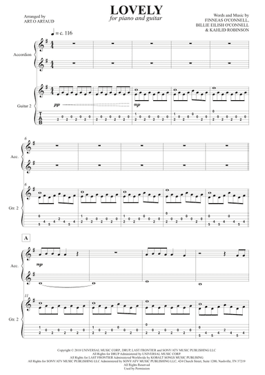 Lovely (arr. Art.o Artaud)