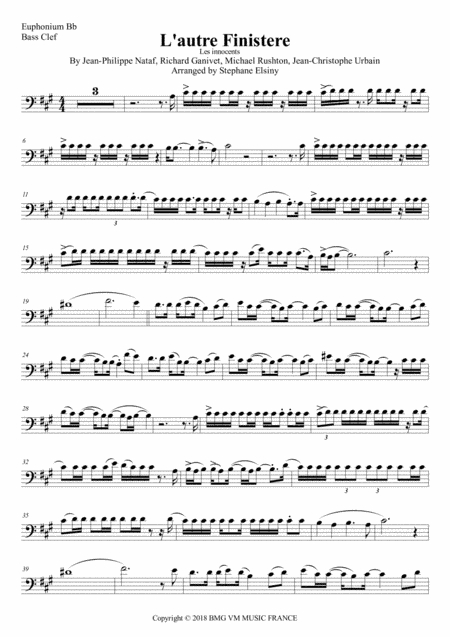 L'autre Finistere (arr. Stephane ELSINY)