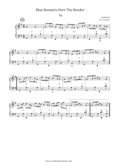 Blue Bonnets Over The Border (arr. Julia Gordon)