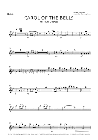 Carol Of The Bells (arr. Ellen Macpherson)
