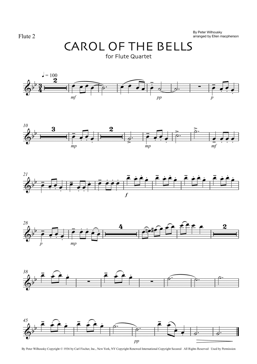 Carol Of The Bells (arr. Ellen Macpherson)