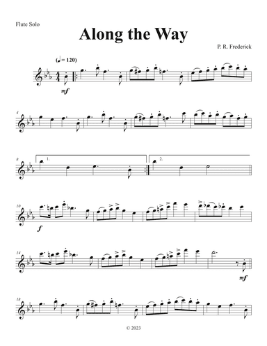 Along the Way (Flute Solo)