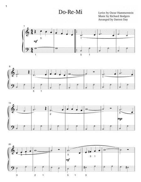 Do-Re-Mi (arr. Darren Day)