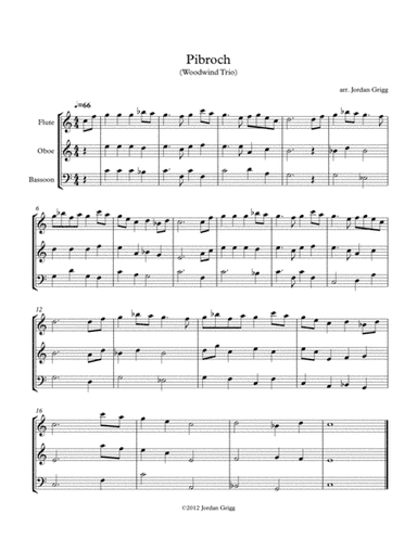 Pibroch (Woodwind Trio) (arr. Jordan Grigg)