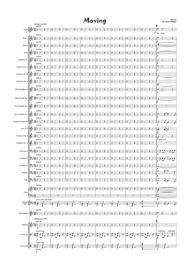 Moving (arr. Juan Villodre)