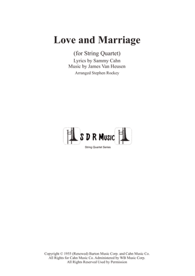 Love And Marriage (arr. Stephen Rockey)