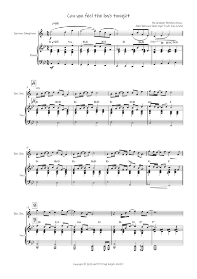 Can You Feel The Love Tonight (arr. Vinicius Louzada)