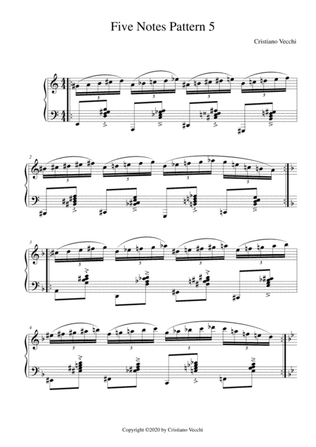 Five Notes Pattern 5