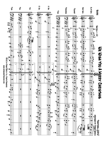 We Wish You A Merry Christmas (arr. Roger Garcia)