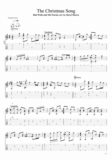 The Christmas Song (Chestnuts Roasting On An Open Fire) (arr. Daryl Shawn)