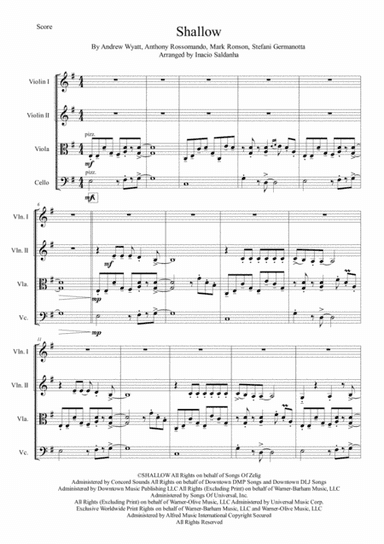 Shallow (arr. Inacio Saldanha)