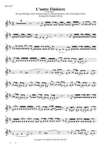 L'autre Finistere (arr. Stephane ELSINY)