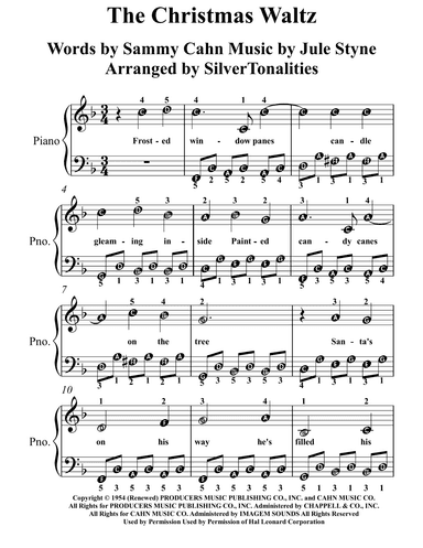 The Christmas Waltz (arr. SilverTonalities)