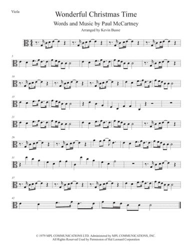 Wonderful Christmastime (arr. Kevin Busse)