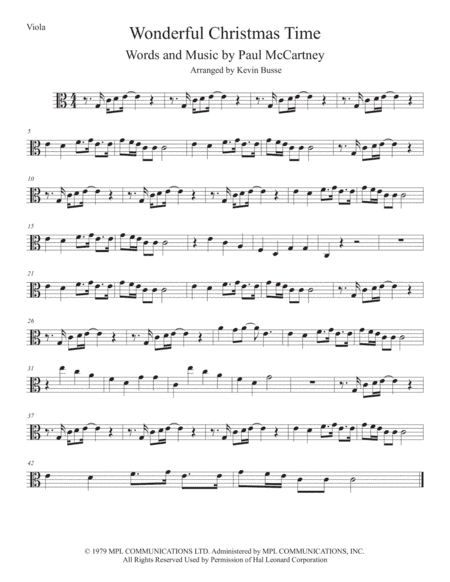 Wonderful Christmastime (arr. Kevin Busse)
