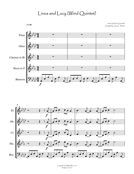 Linus And Lucy (arr. Juan C. Davila)