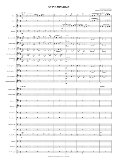 Joy In A Minor Key (arr. John Ivor Holland)