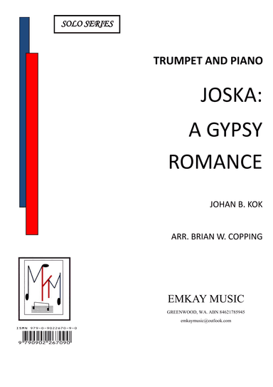 JOSKA: A GYPSY ROMANCE – TRUMPET & PIANO (arr. BRIAN W. COPPING)
