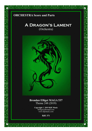 A Dragon's Lament - Orchestra Score and Parts PDF