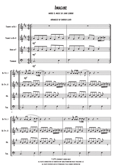 Imagine (arr. Darren Lloyd)