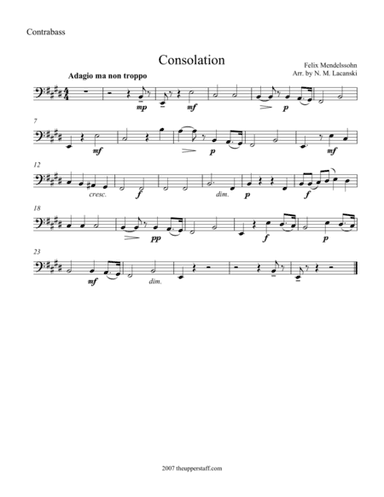 Confidence (arr. Nick Lacanski)