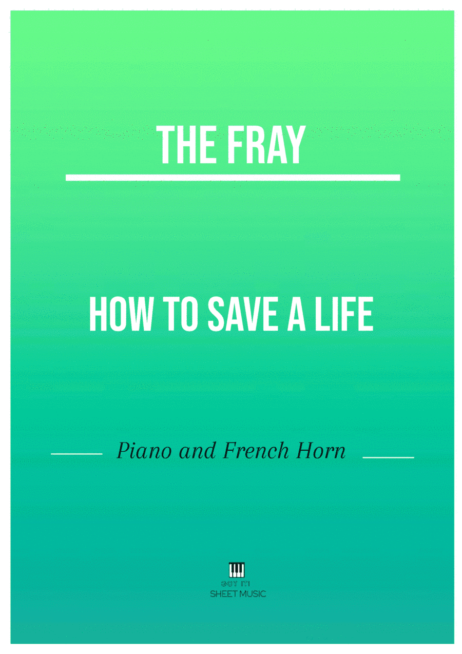 How To Save A Life (arr. ANDRE LAITANO)