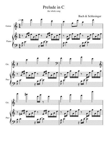 Prelude in C major