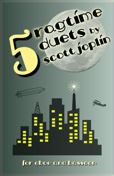 Five Ragtime Duets by Scott Joplin for Oboe and Bassoon (arr. David McKeown)