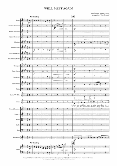 We'll Meet Again (arr. Tony Tournoff)
