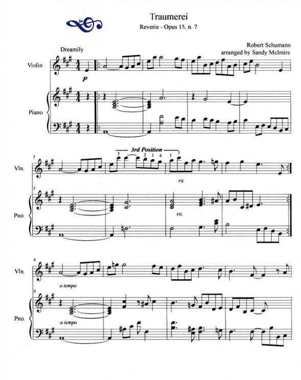 Traumerei (Reverie) (arr. Sandy McIntire)