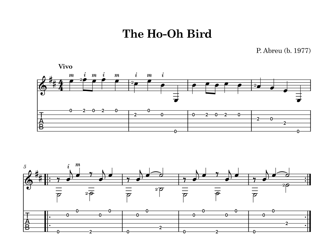 The Ho-Oh Bird