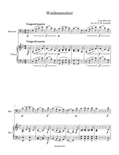 Waidmannslust (arr. Nick Lacanski)
