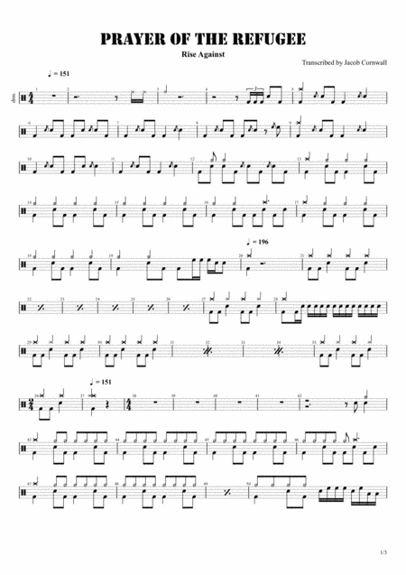Prayer of the Refugee (arr. Jacob Cornwall)