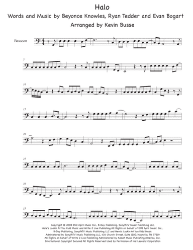 Halo (arr. Kevin Busse)