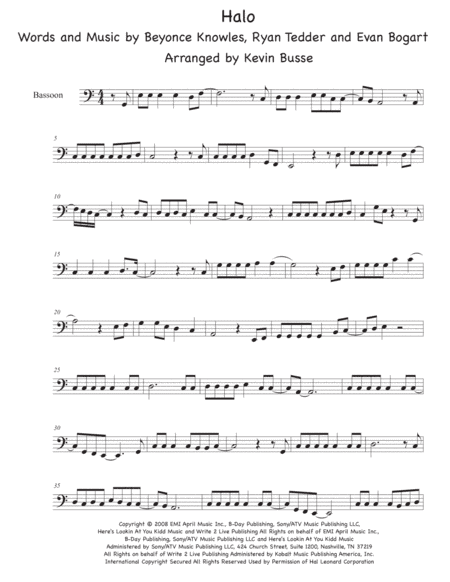 Halo (arr. Kevin Busse)