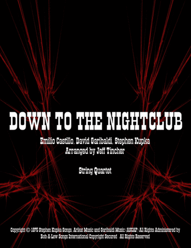 Down To The Nightclub (arr. Jeff Tincher)