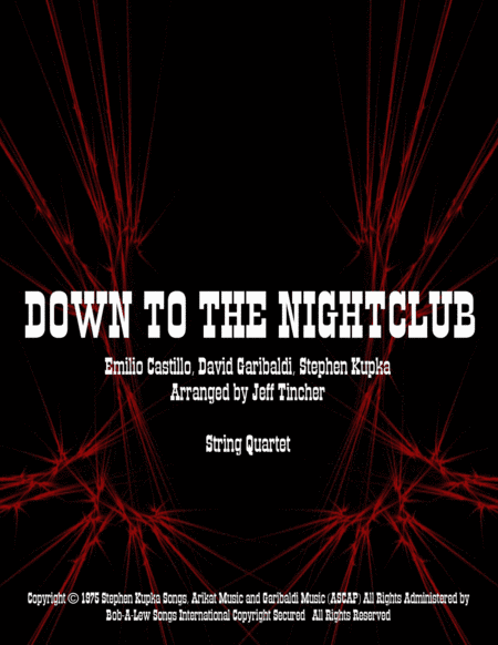 Down To The Nightclub (arr. Jeff Tincher)