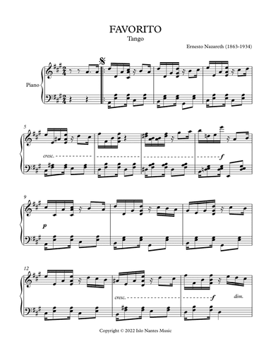 FAVORITO (arr. Islo Nantes)