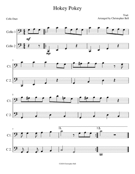 The Hokey Pokey (arr. Christopher Bell)