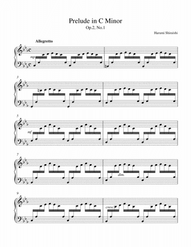Prelude in C Minor