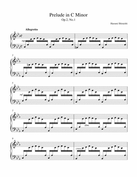 Prelude in C Minor