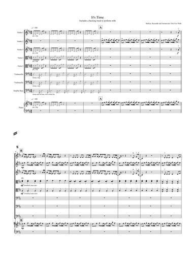 It's Time (arr. Erin Fox Wells)
