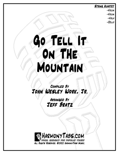 Go Tell It On The Mountain (arr. Jeff Bratz)